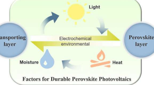 耐用的钙钛矿太阳能电池的有前途的策略